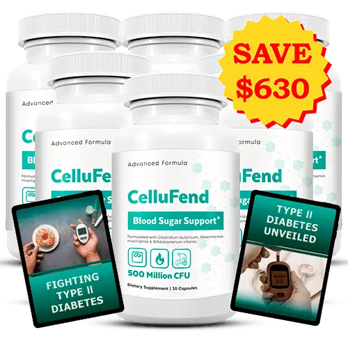 CelluFend 6 Bottles